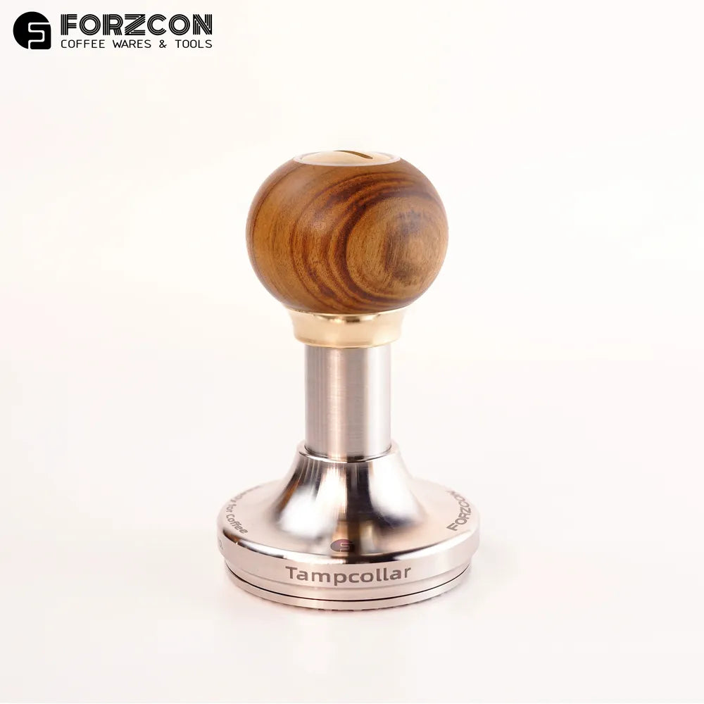 FORZCON calibrated Tamper Automatic Impact Coffee Tamper Adjustable Const Pressure and Autoleveling Standard Set